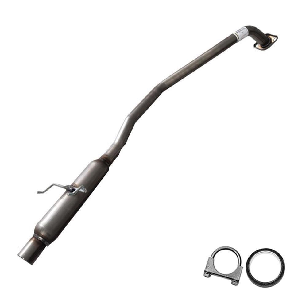 Exhaust Resonator Pipe  compatible with  09-2013 Corolla Matrix 09-2010 Vibe