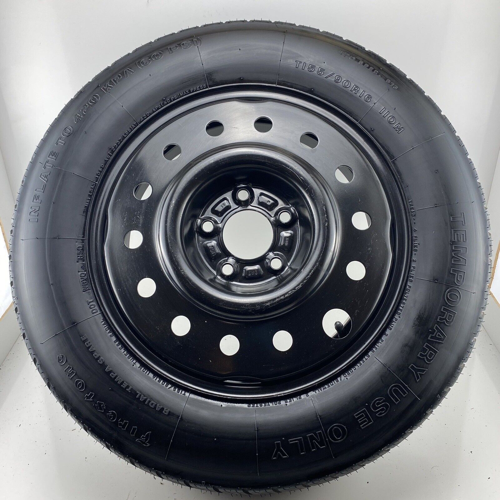 2002-2010 Saturn Vue Spare Tire Donut Compact Emergency Wheel Rim 155/90R16 OEM