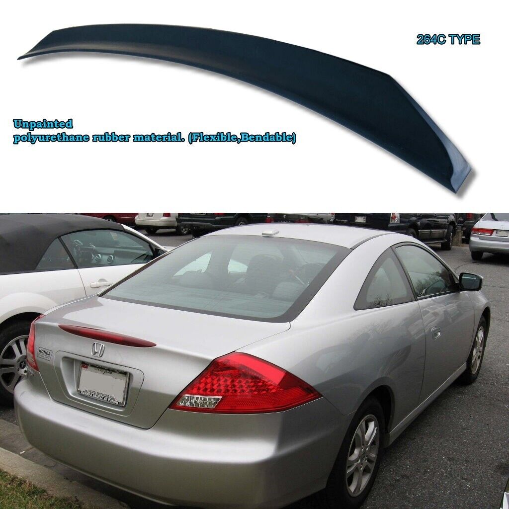 Stock 264P Rear Trunk Spoiler DUCKBILL  Wing Fits 2006~2007 Honda Accord Coupe