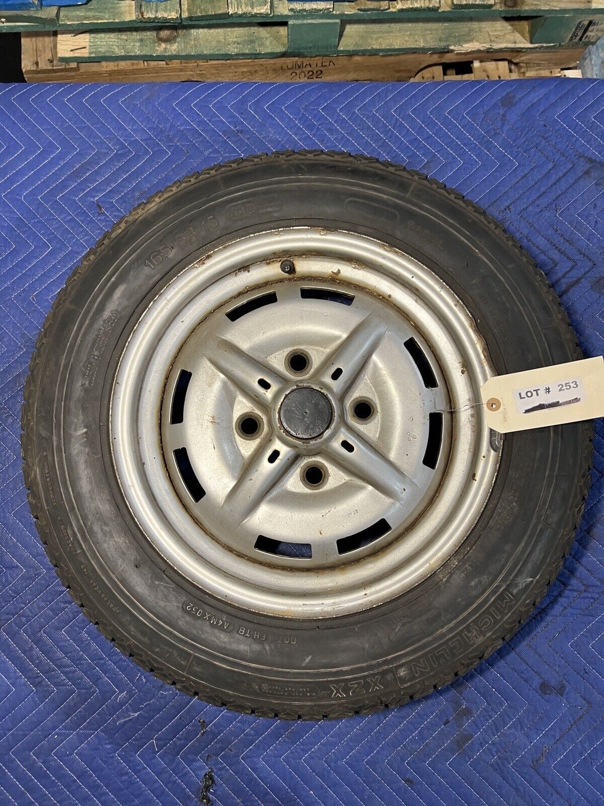 1969-1976 Porsche 914 Steel Wheel Rim Spare Tire OEM 15x5.5 ET40 4x130 #3389E