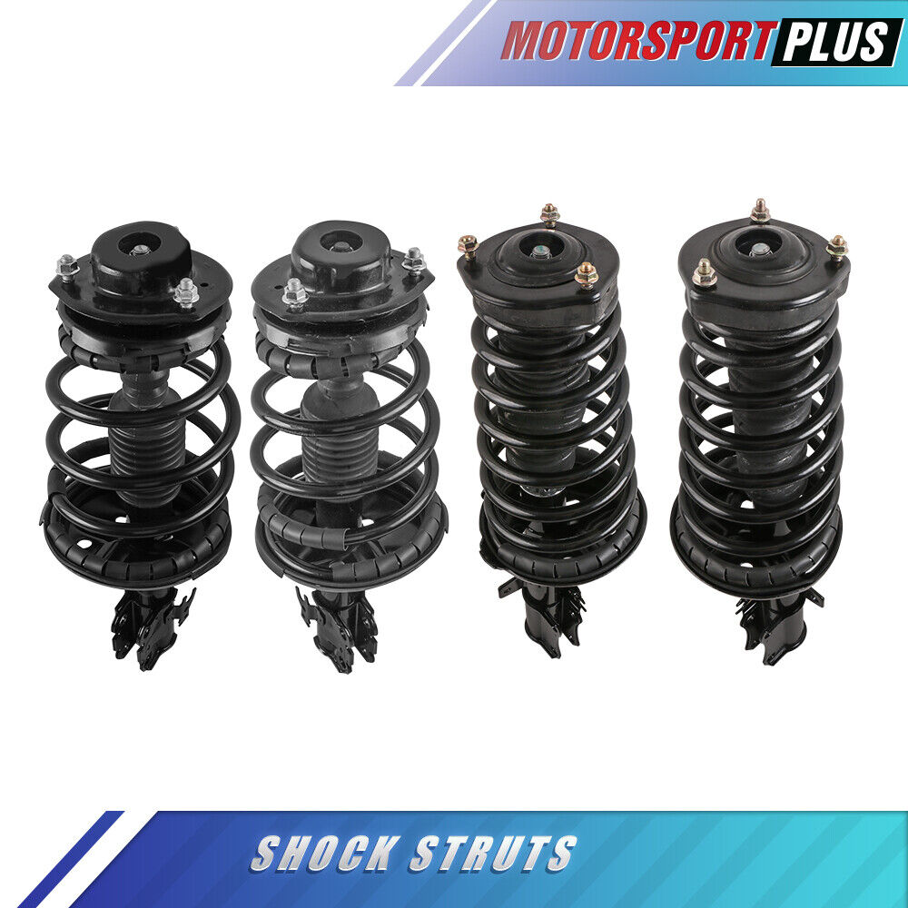 Front & Rear Complete Shock Struts For 1992-1996 Toyota Camry 2.2L Sedan Coupe