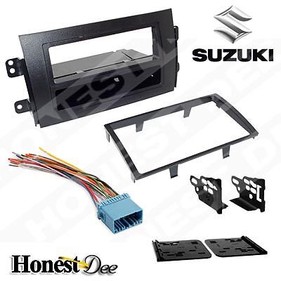 99-7954 Car Stereo Single & Double-Din Radio Install Dash Kit & Wires for SX4