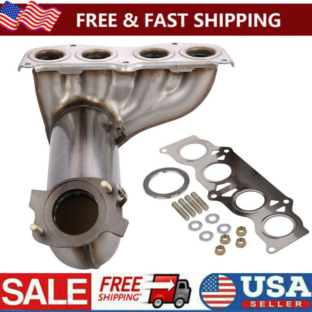 1Pcs Catalytic Converter Exhaust Header Manifold Fit For 2007-2011 Toyota Camry