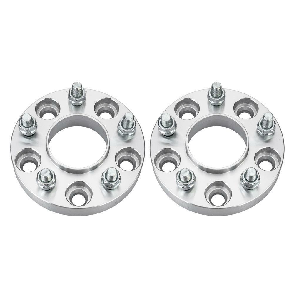 (2) 5 lugs 1 inch Wheel Spacers 5x120 | 12x1.5 Studs | 72.56mm For  Z4 328i 550i