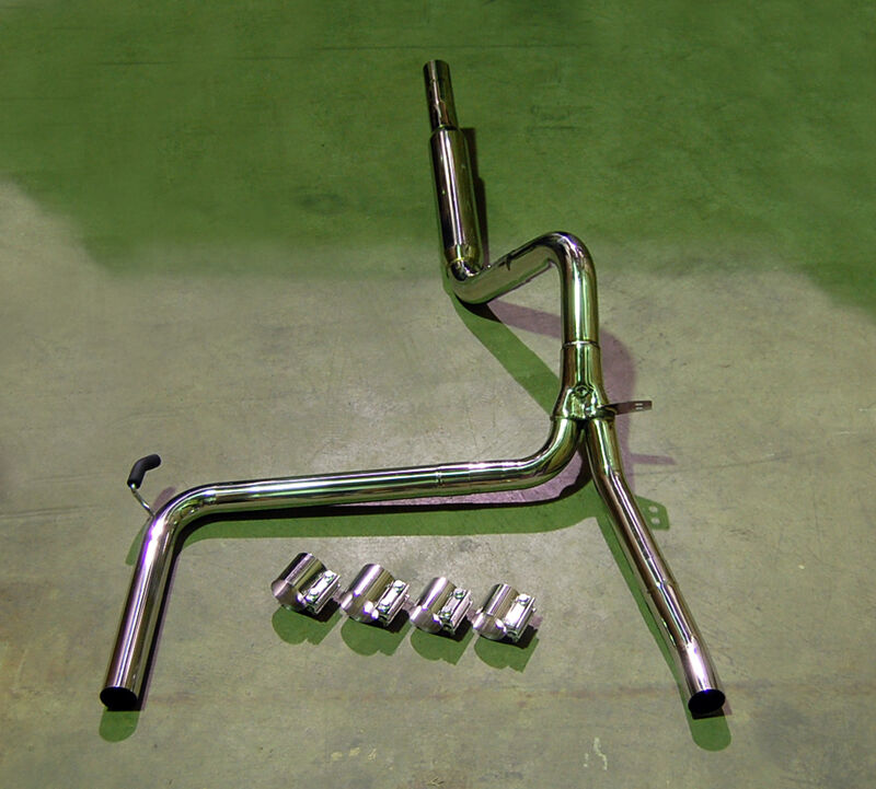 Catback Stainless Exhaust + Bandclamps LS1 LT1 SS Z28 FOR Camaro Trans Am 3\