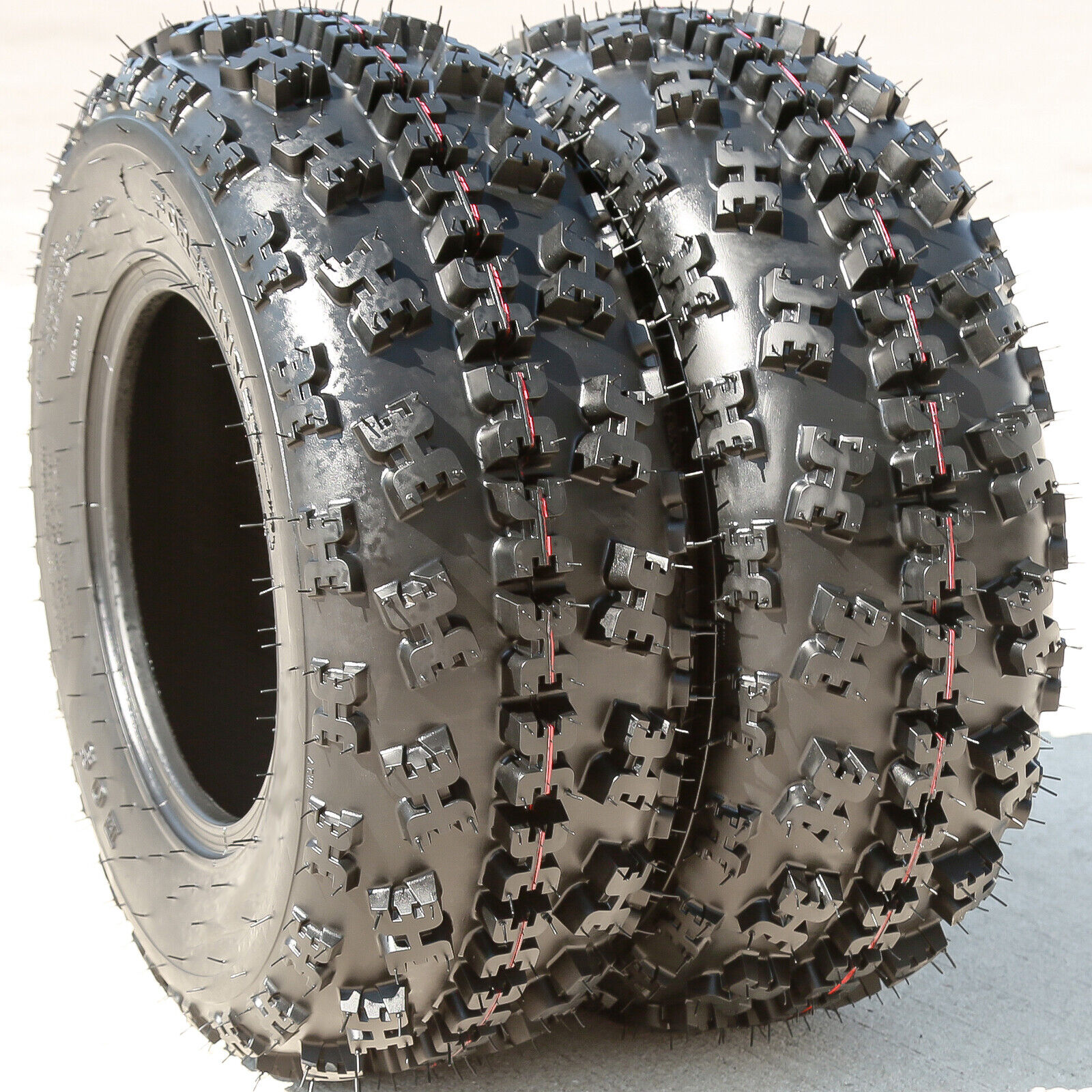 2 Forerunner Eos Front 23x7.00-10 23x7-10 36F 6 Ply AT A/T ATV UTV Tires