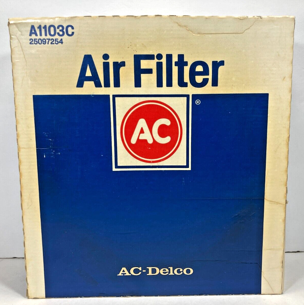 NOS AC DELCO A1103C 25097254 AIR FILTER DODGE V8 360 TRUCK Van DAKOTA 1986-87