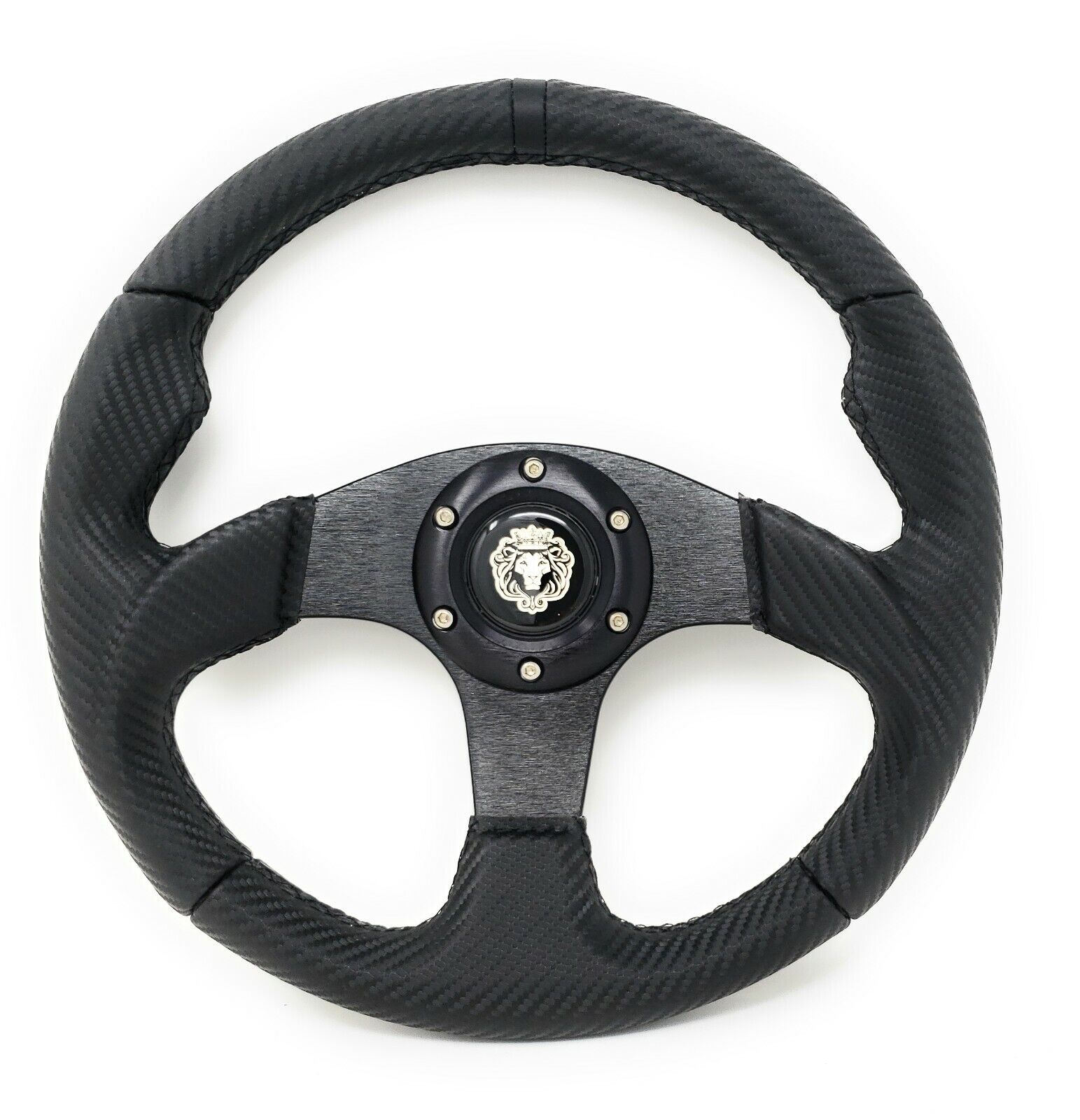 Black Steering Wheel Polaris 2004-Current RZR 800 900 1000 XP Turbo Can-Am X3