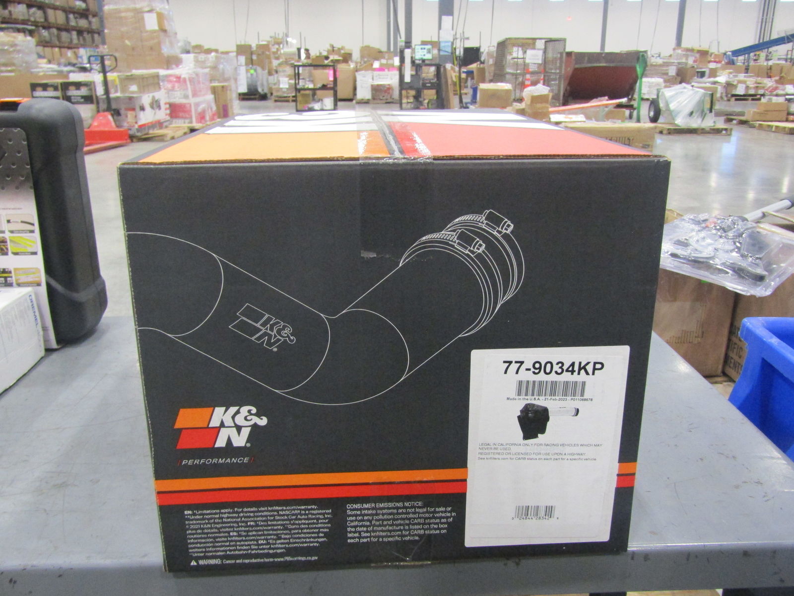 K&N 77-9034KP Cold Air Intake Kit Fits 2010-19 4 Runner, FJ Cruiser 4.0L V6