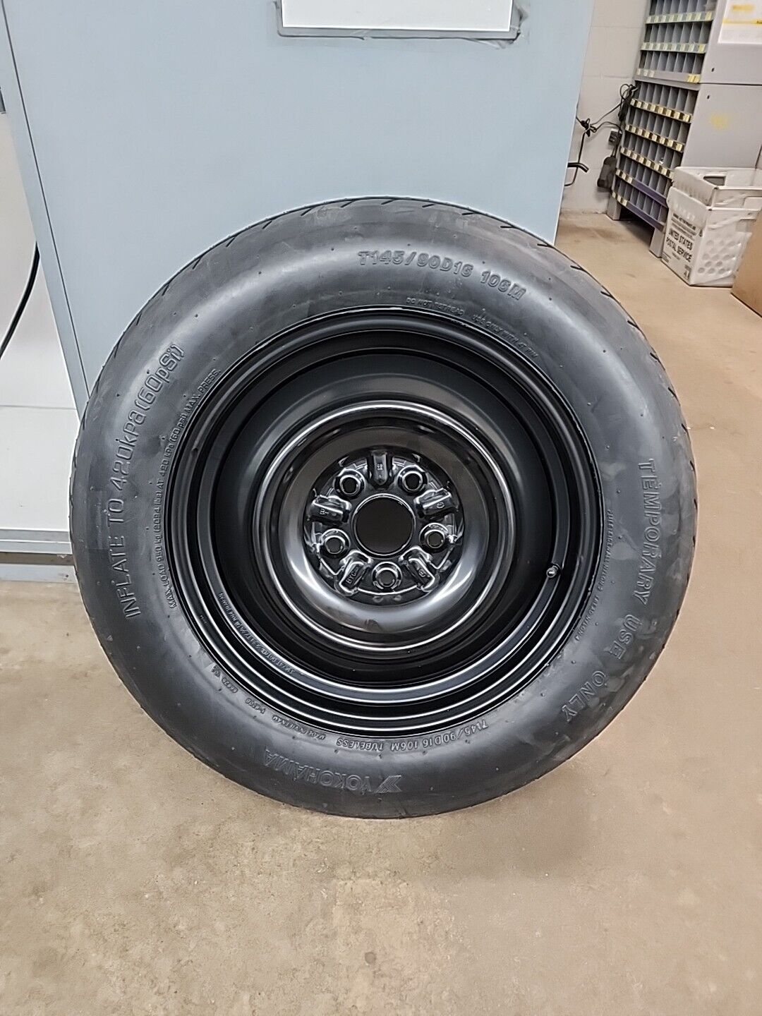 Compact Spare Tire and Rim 16