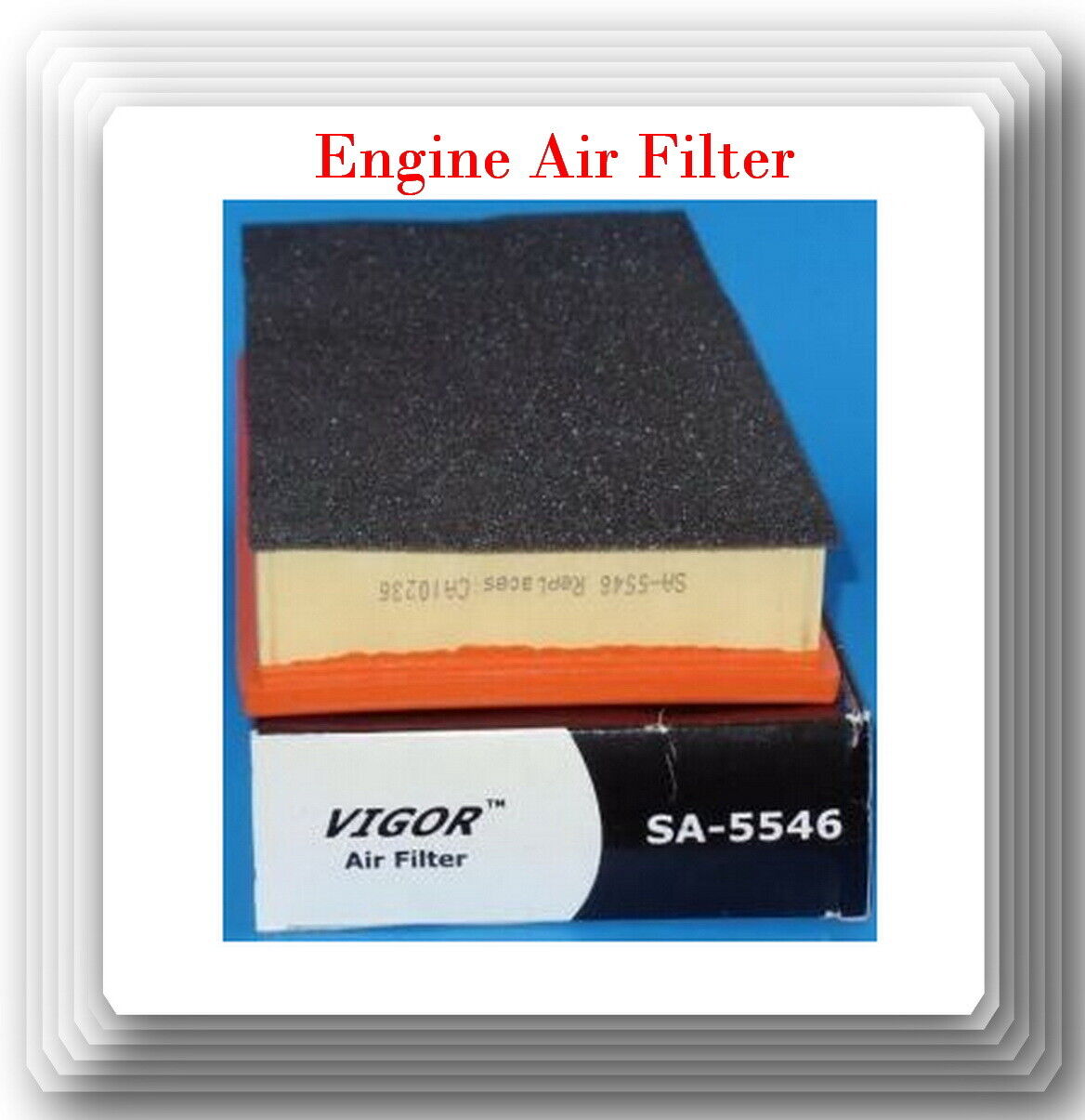 Engine Air Filter Fits:OEM#7L0129620A Q7 RANGE ROVER CAYENNE TOUAREG