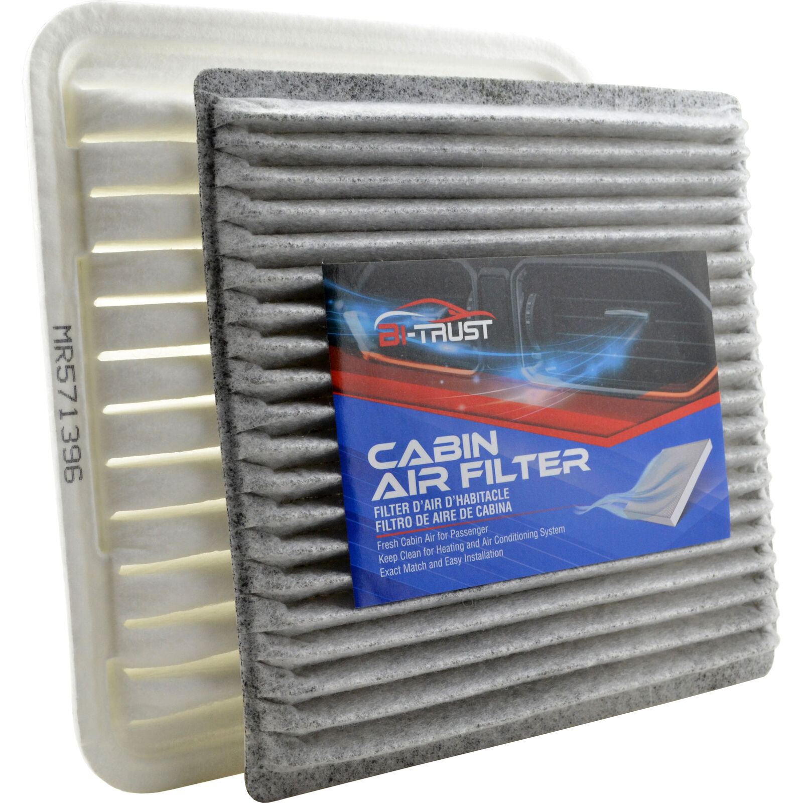 Cabin and Engine Air Filter Kit for Mitsubishi Endeavor 2004-2008,2010-2011 3.8L