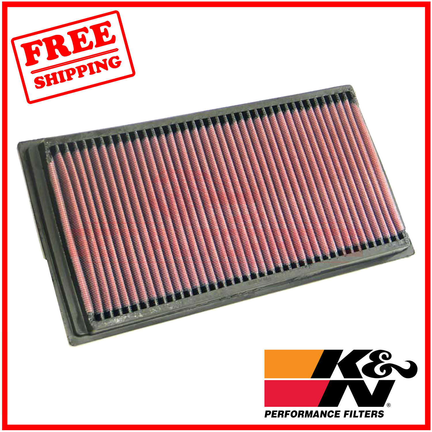 K&N Replacement Air Filter for BMW 750iL 1994-2001