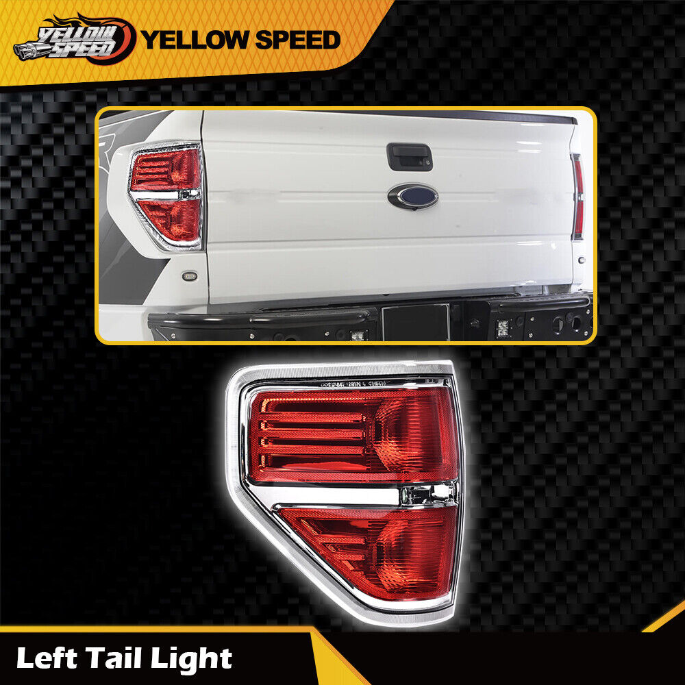 Fit For 2009-2014 Ford F150 F-150 Pickup Rear Left Tail Lights Brake Lamps New