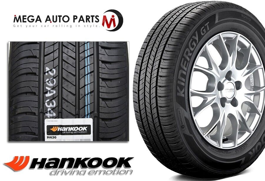 1 Hankook Kinergy GT H436 All Season 235/45R18 94V 70,000 Mile Touring Tires