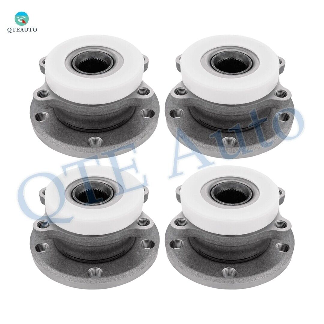 Set of 4 Front-Rear Wheel Hub Bearing Assembly For 2012 2013 Volkswagen Golf R