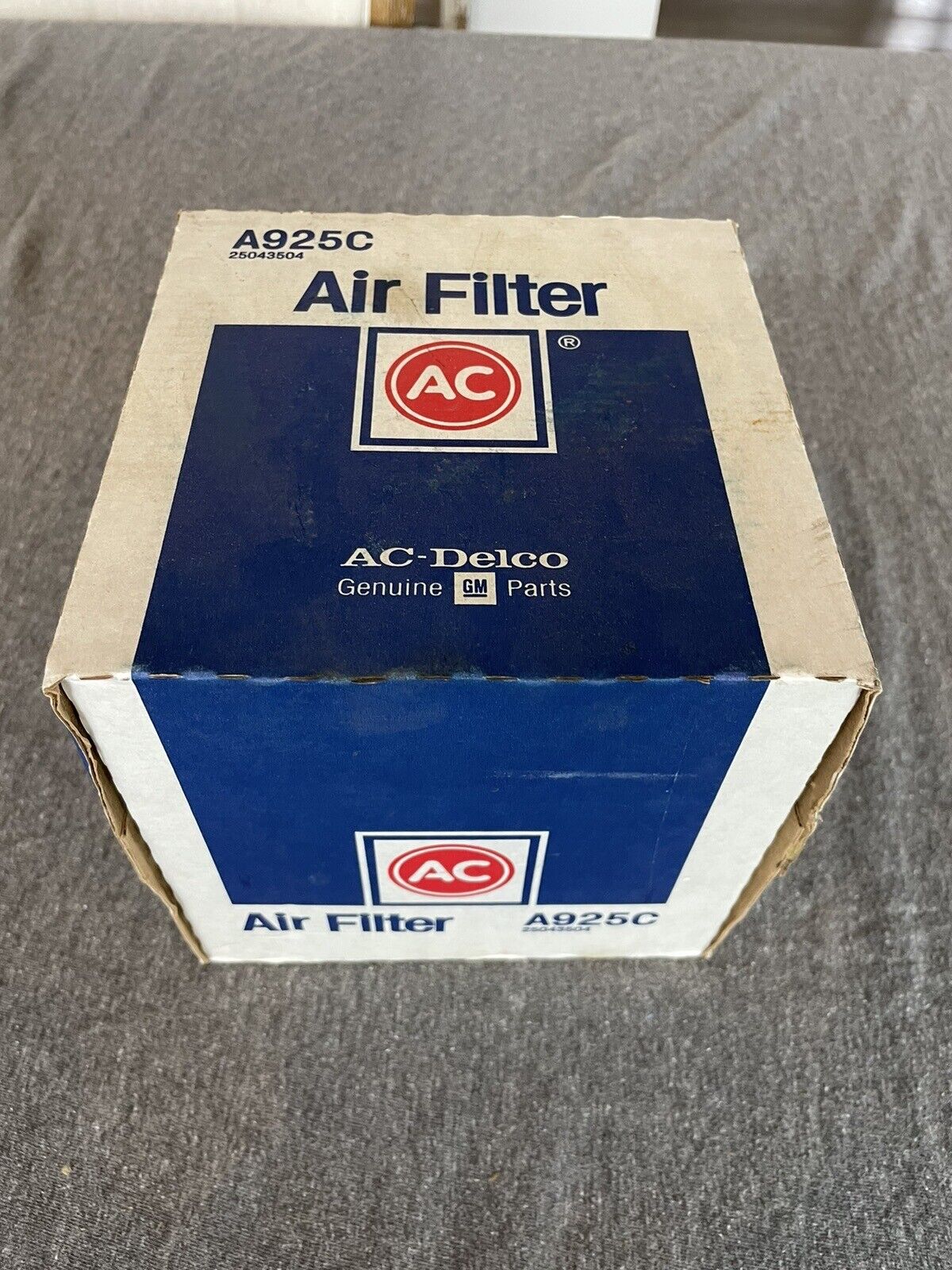 Air Filter AC-Delco A925C / GM 25043504 | Cavalier - Firebird Trans Am - Fiero