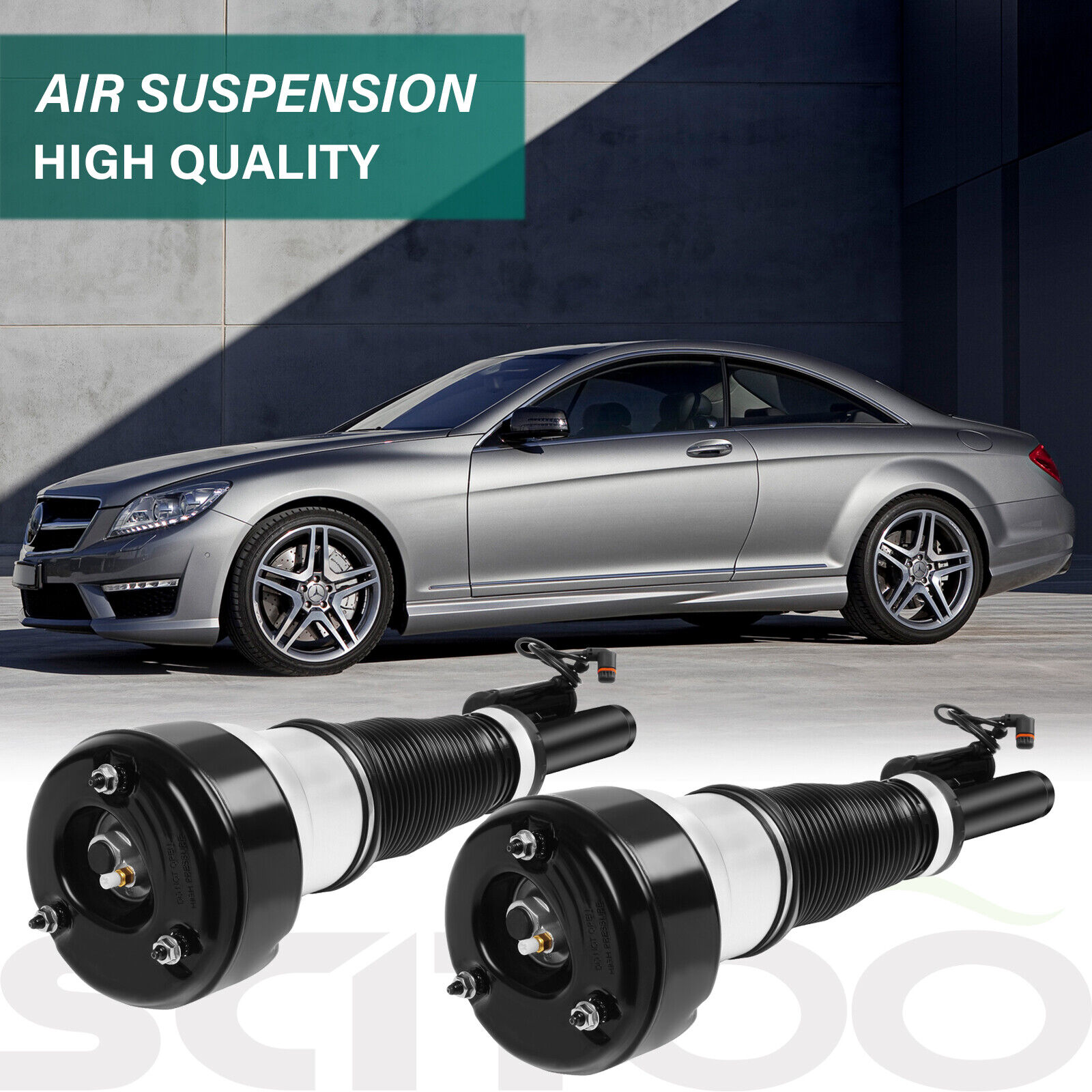 RWD Front Pair Air Suspension Strut For Mercedes W221 S350 S550 S600 S65 CL550