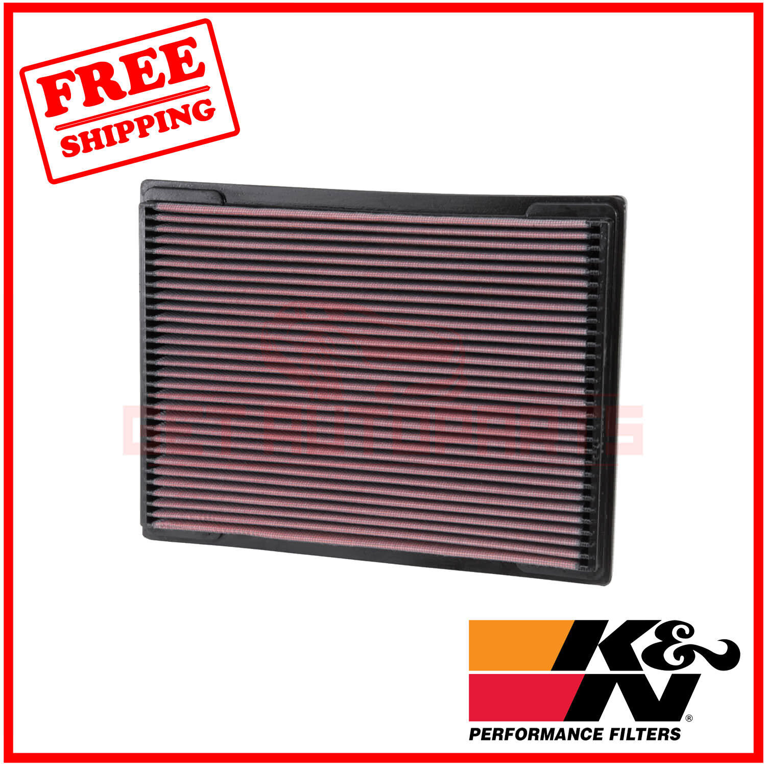 K&N Replacement Air Filter for Mercedes-Benz C36 AMG 1995-1997
