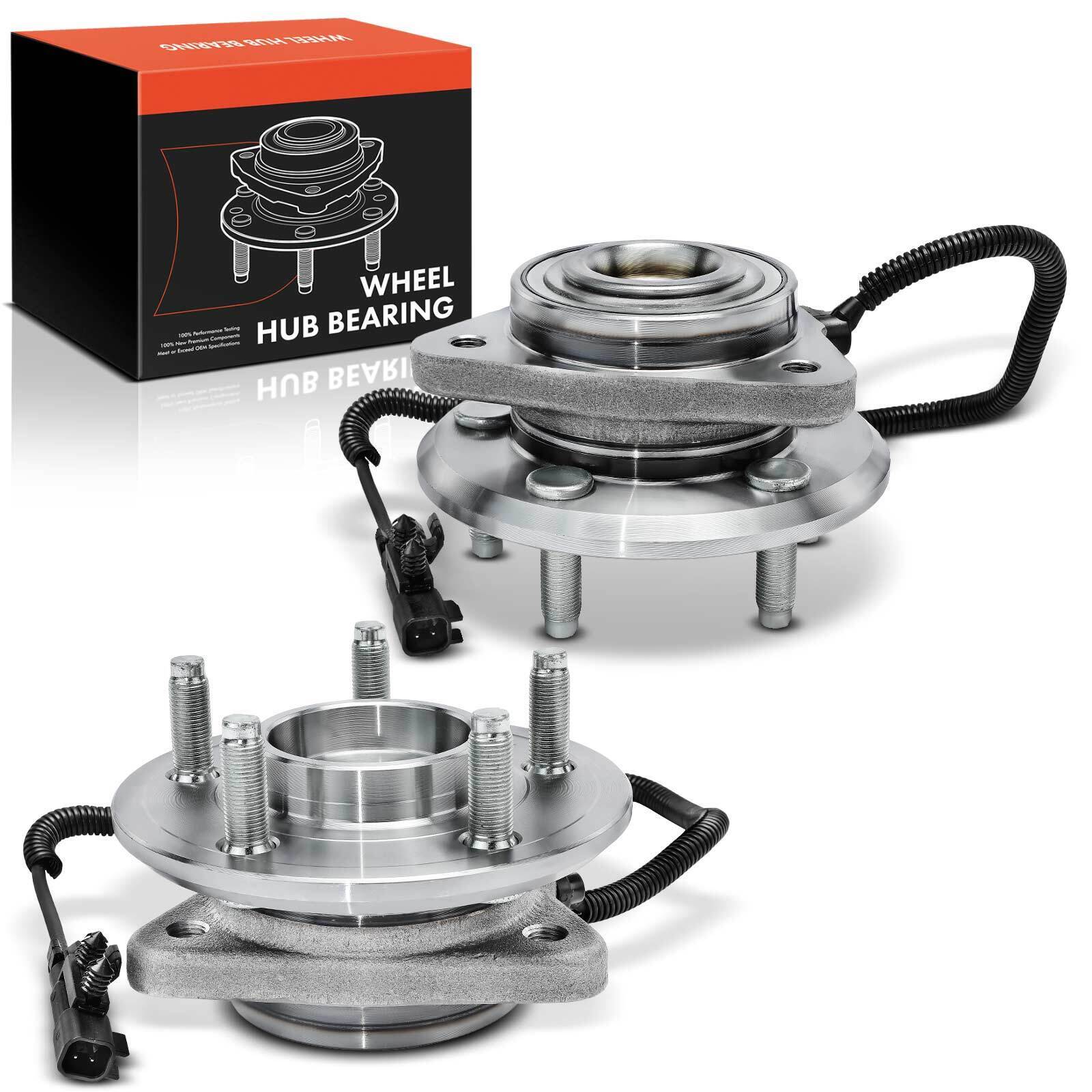 2x Front Left & Right Wheel Hub Bearing Assembly for Dodge Nitro Jeep Liberty