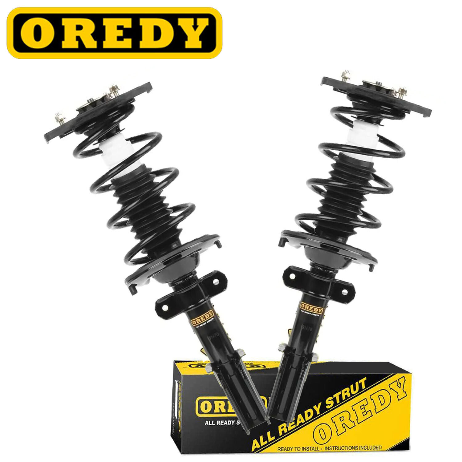Pair Rear Struts for 2000-2011 Chevy Impala 1998-02 Olds Intrigue 16\'\' WheelBase