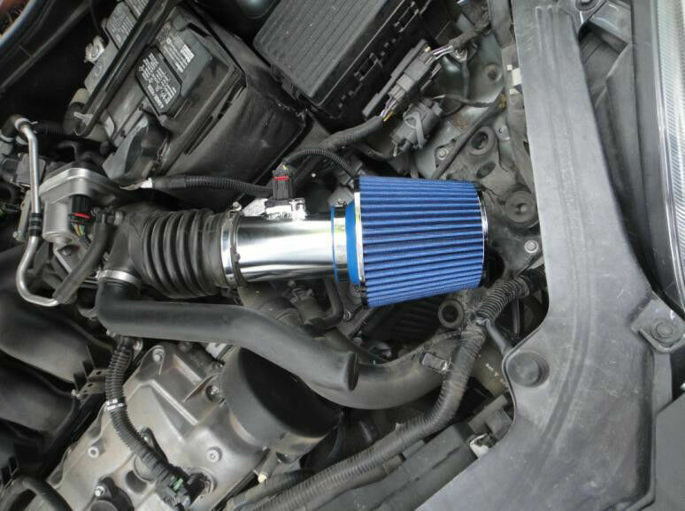 BCP BLUE 2006-2009 Fusion Milan 3.0L V6 SE SEL Short Ram Air Intake Kit +Filter