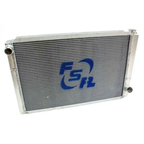 FSR Racing 3119T2 Radiator 31 in W x 19in H Triple Pass Driver Side Inlet For GM