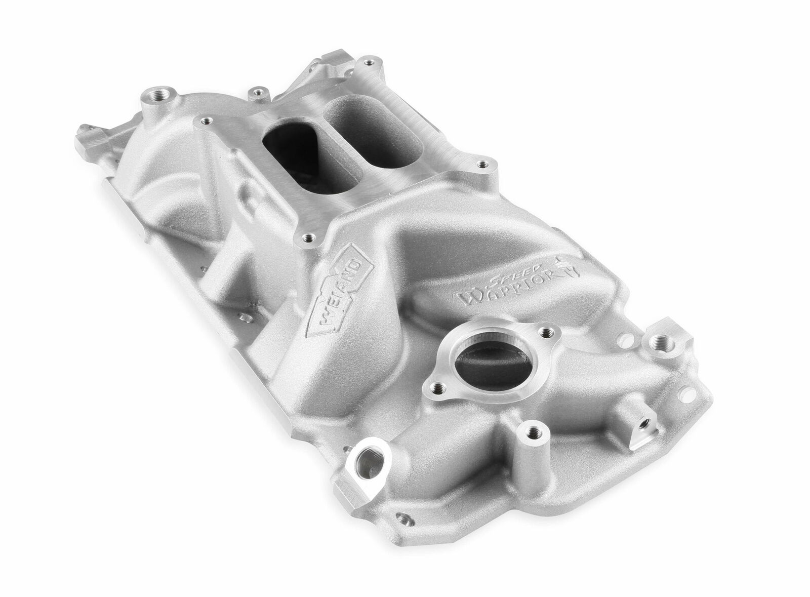 WEIAND 8150 Speed Warrior Dual Plane Intake Manifold 1955-1986 Small Block Chevy