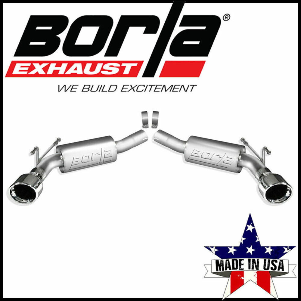 Borla ATAK Axle-Back Exhaust System Fits 2010-2013 Chevrolet Camaro 6.2L