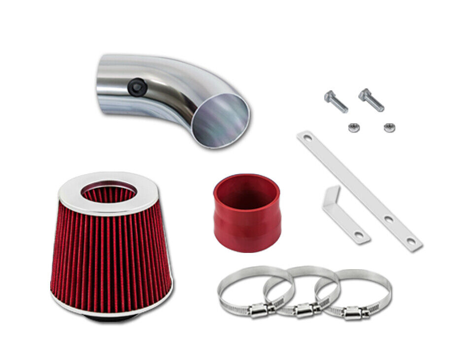 Red Short Ram Air Intake Kit + Filter For 98-99 OLDSMOBILE Intrigue 3.8L V6