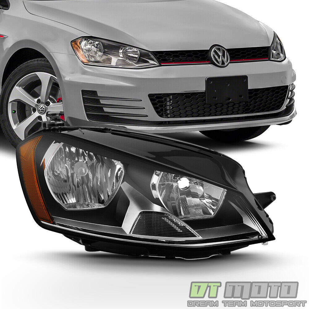 New [Right,Passenger Side] 2015~2017 Volkswagen Golf Halogen Headlight Headlamp