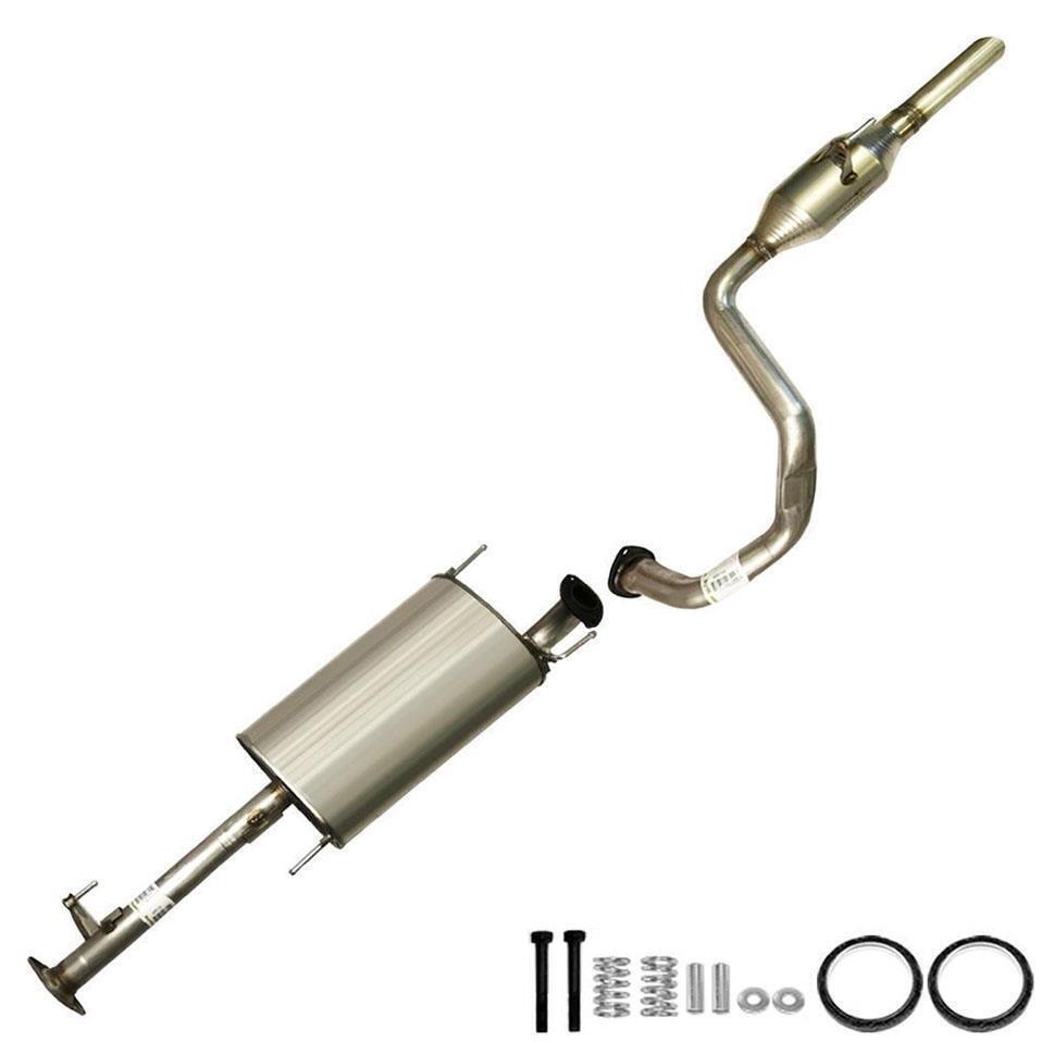 Stainless Steel Resonator Muffler Exhaust System Kit fits: 03-2009 4Runner 4.0L