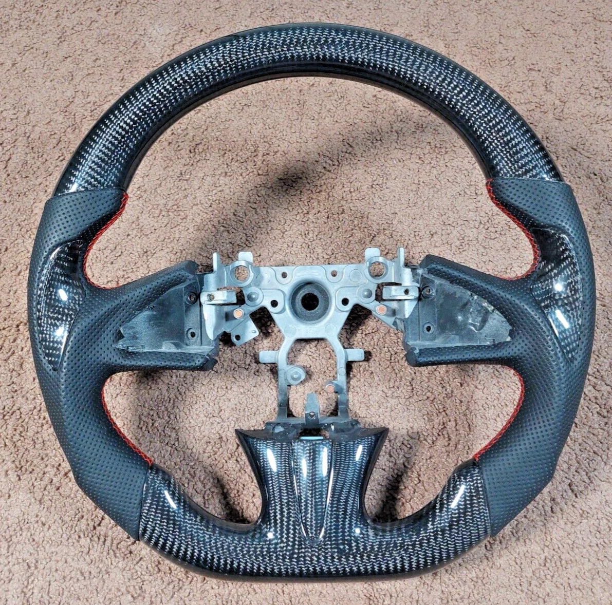 Real carbon fiber Steering Wheel INFINITI Q50 Q60  2014- 2018