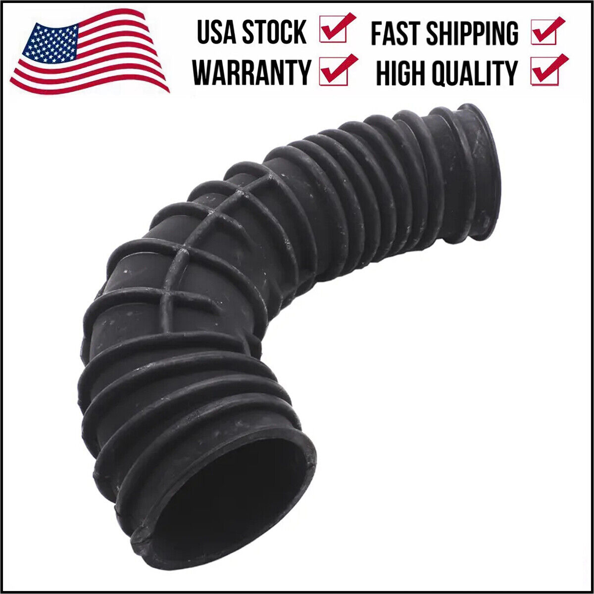 Air Takeover Intake Pipe Filter Hose For 09-13 Buick Regal 10-14 Chevy Malibu
