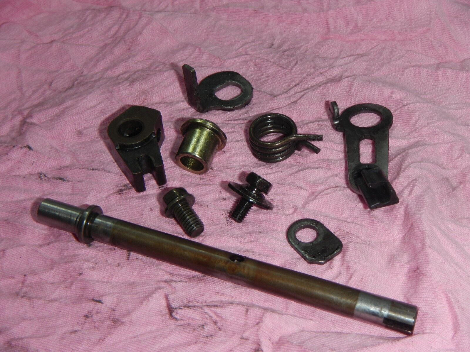 1999 Suzuki RM125 RM 125 Exhaust power valve linkage shaft set