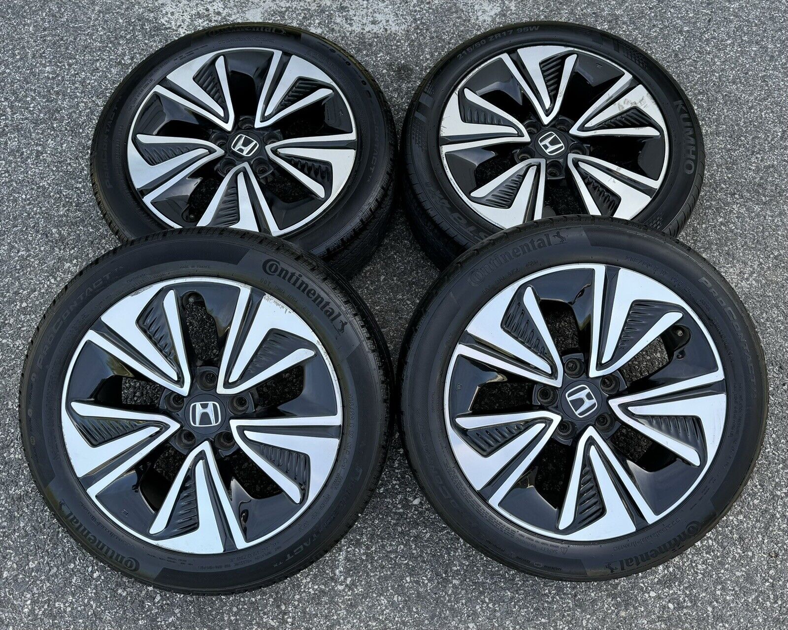 2021 Honda Civic Accord 17” Wheels Rims Tires 215/50/17 OEM 5x114.3 2022 2023