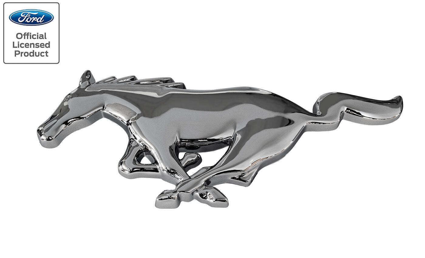 2005-2009 Ford Mustang Chrome Running Horse Grille Emblem 8\