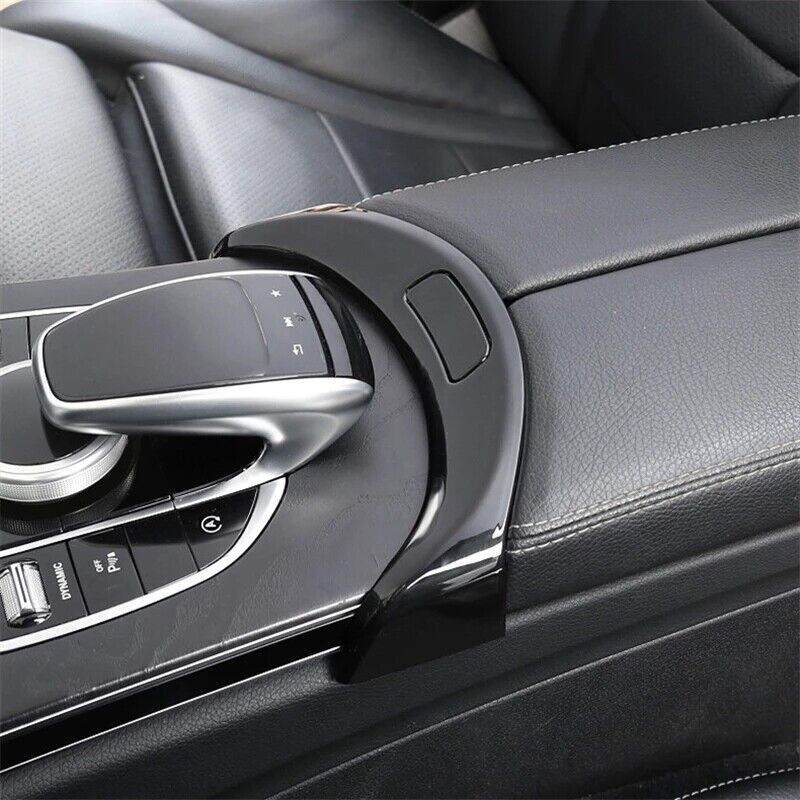 For Mercedes Benz C Class W205 GLC 2015-2020 Car Armrest Box Buttons Frame Trim