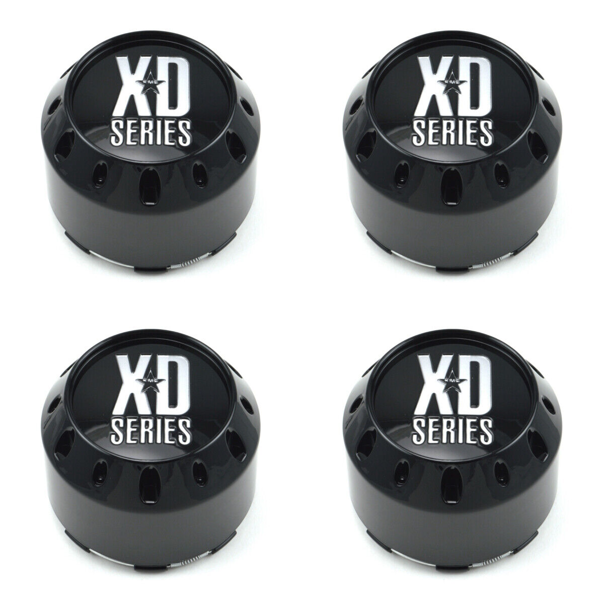 4 XD Series 5x5.5 6x5.5 Wheel Center Cap Gloss Black XD779 XD795 464K106 905K106