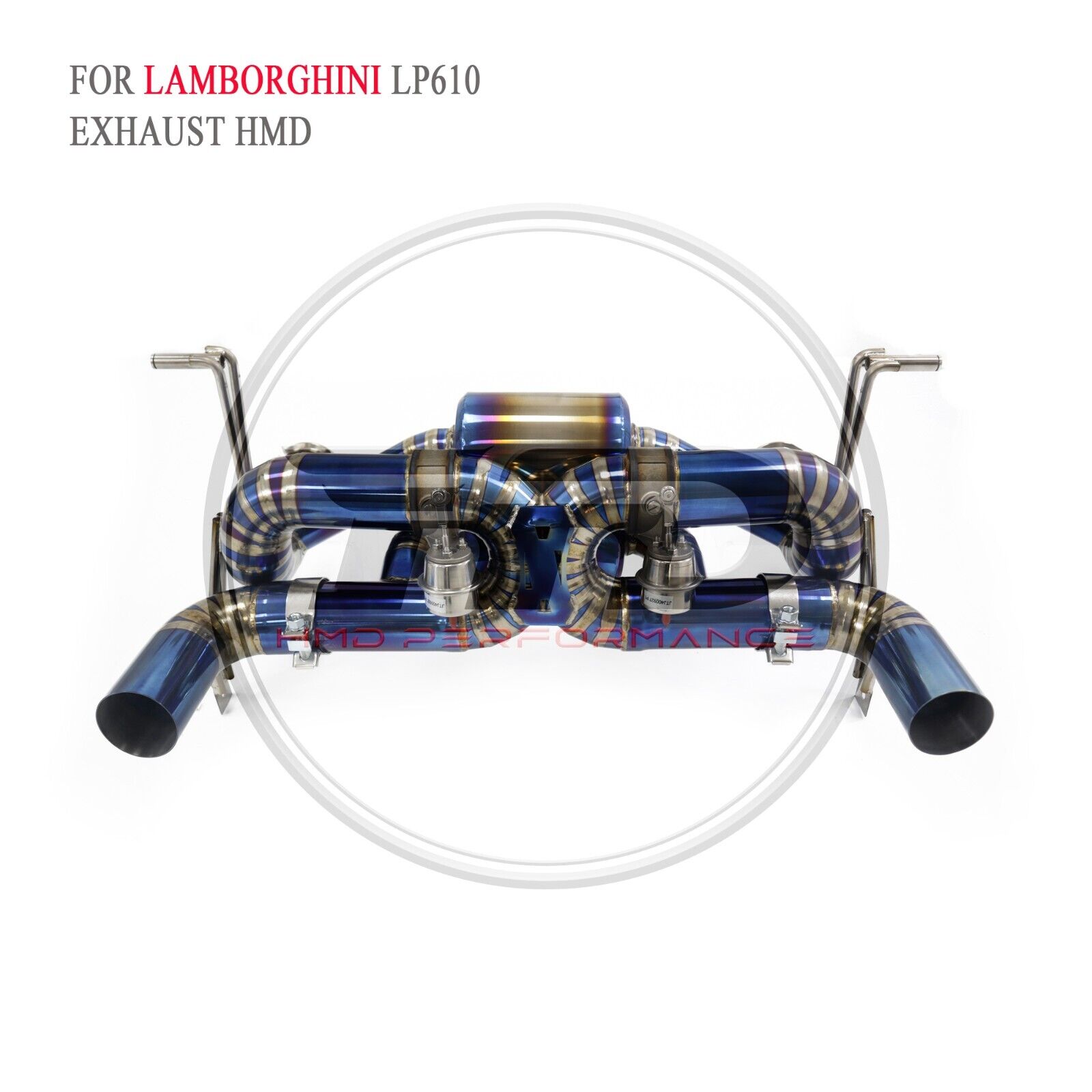 For lamborghini huracan LP580-2 LP610-4 upgrade EVO bodykit titanium exhaust