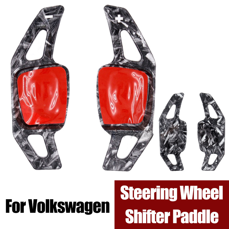Forge Grain Steering Wheel Shifter Paddle For VW MK8 Polo Jetta Tiguan Atlas CC