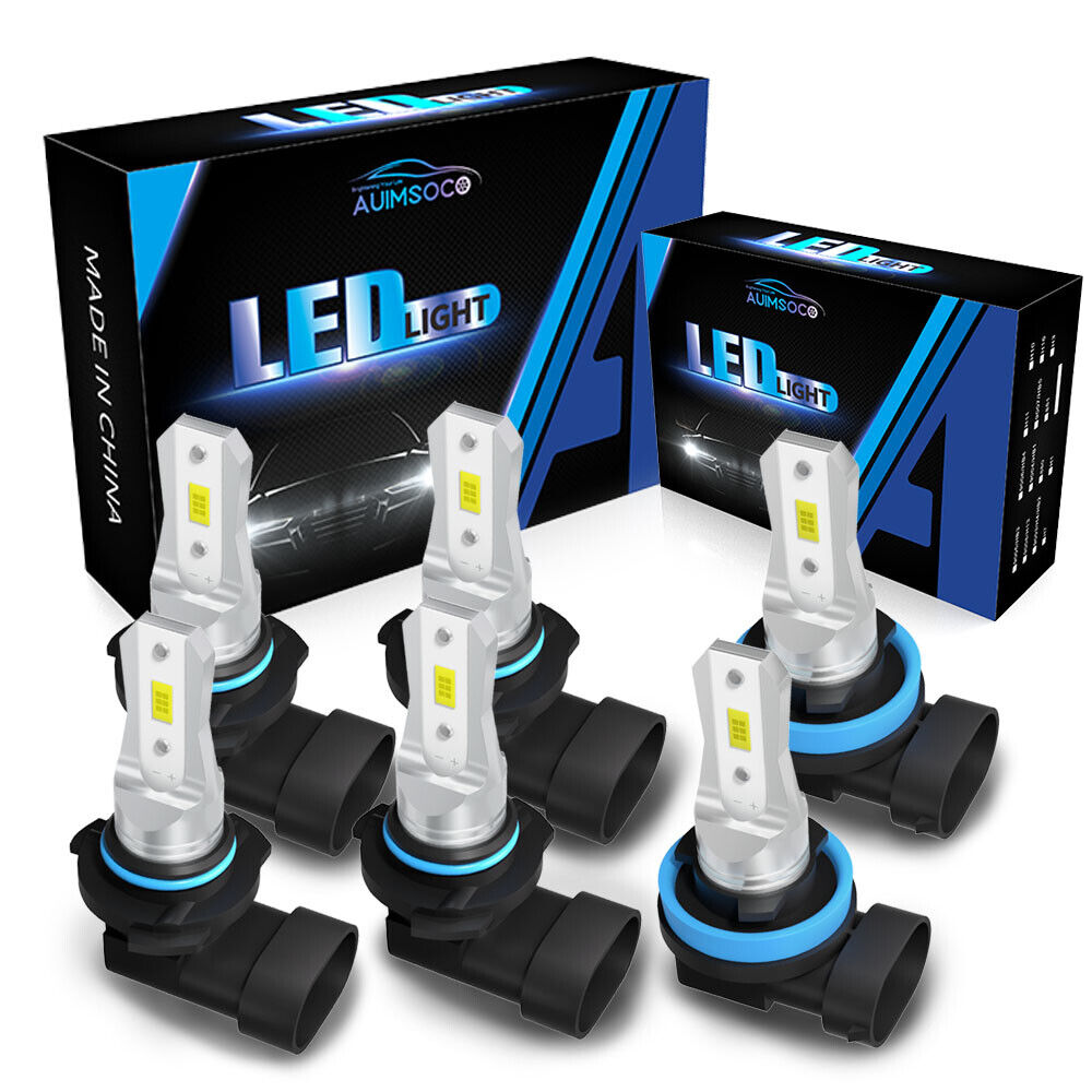 For Mitsubishi Montero Sport 2005-2015 LED Headlight Hi-Lo beam Fog Light Kits