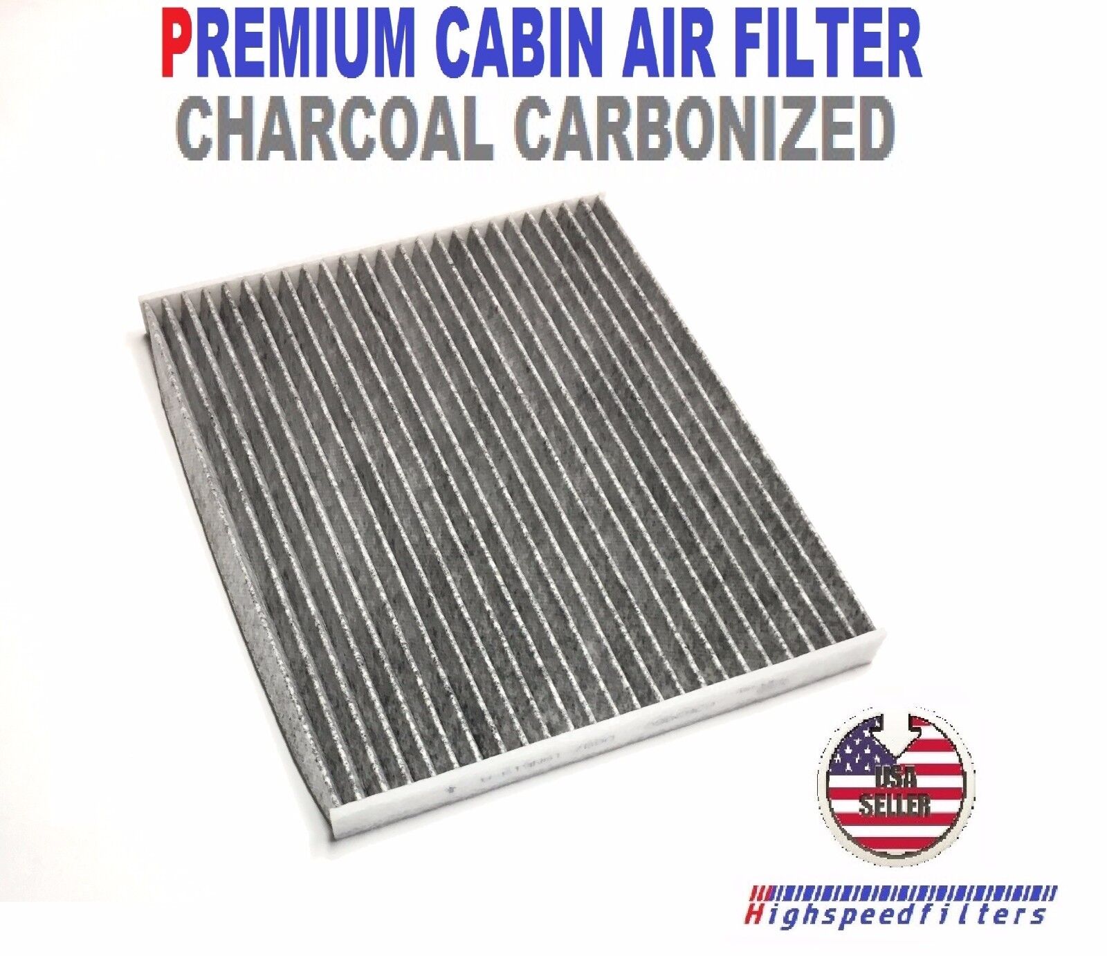 Premium CHARCOAL CARBON Cabin Air Filter for 2015 2016 2017 2018 -2021 FORD EDGE