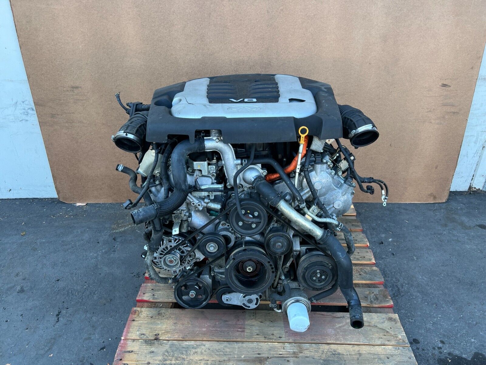 INFINITI M56 Q70 2011-2019 OEM ENGINE MOTOR 5.6L V8 RWD ASSEMBLY (TESTED)