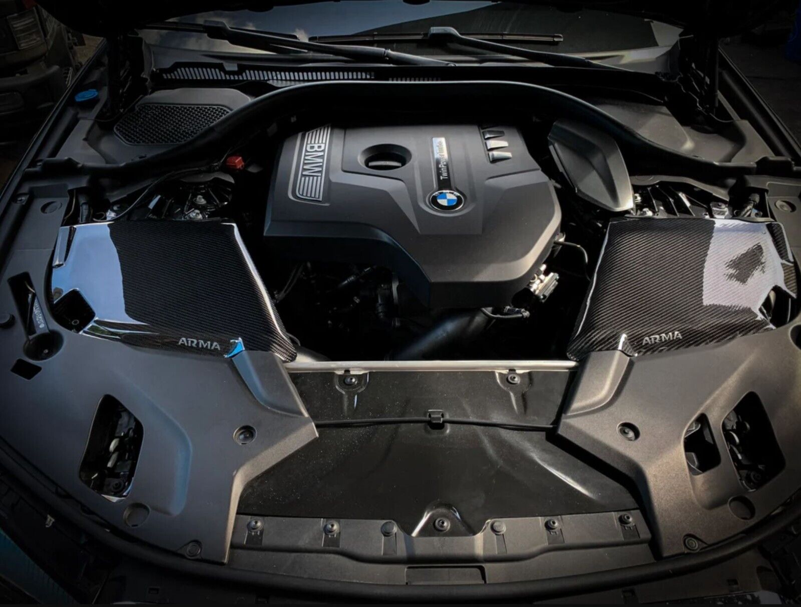 2018 BMW G30 530i ARMASpeed Cold Carbon Intake