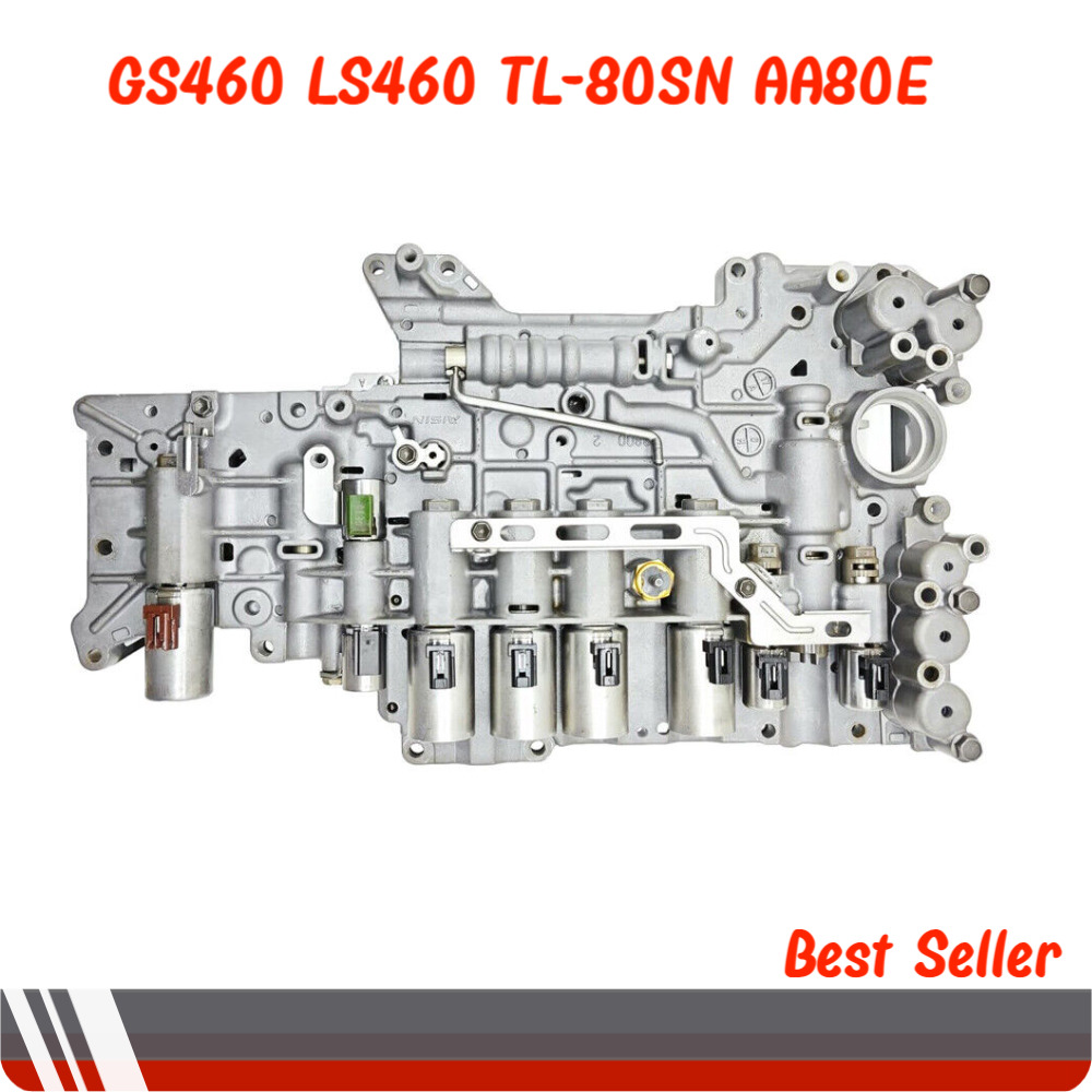 Transmission Valve Body For TOYOTA LEXUS Cadillac CTS GS460 LS460 TL-80SN AA80E