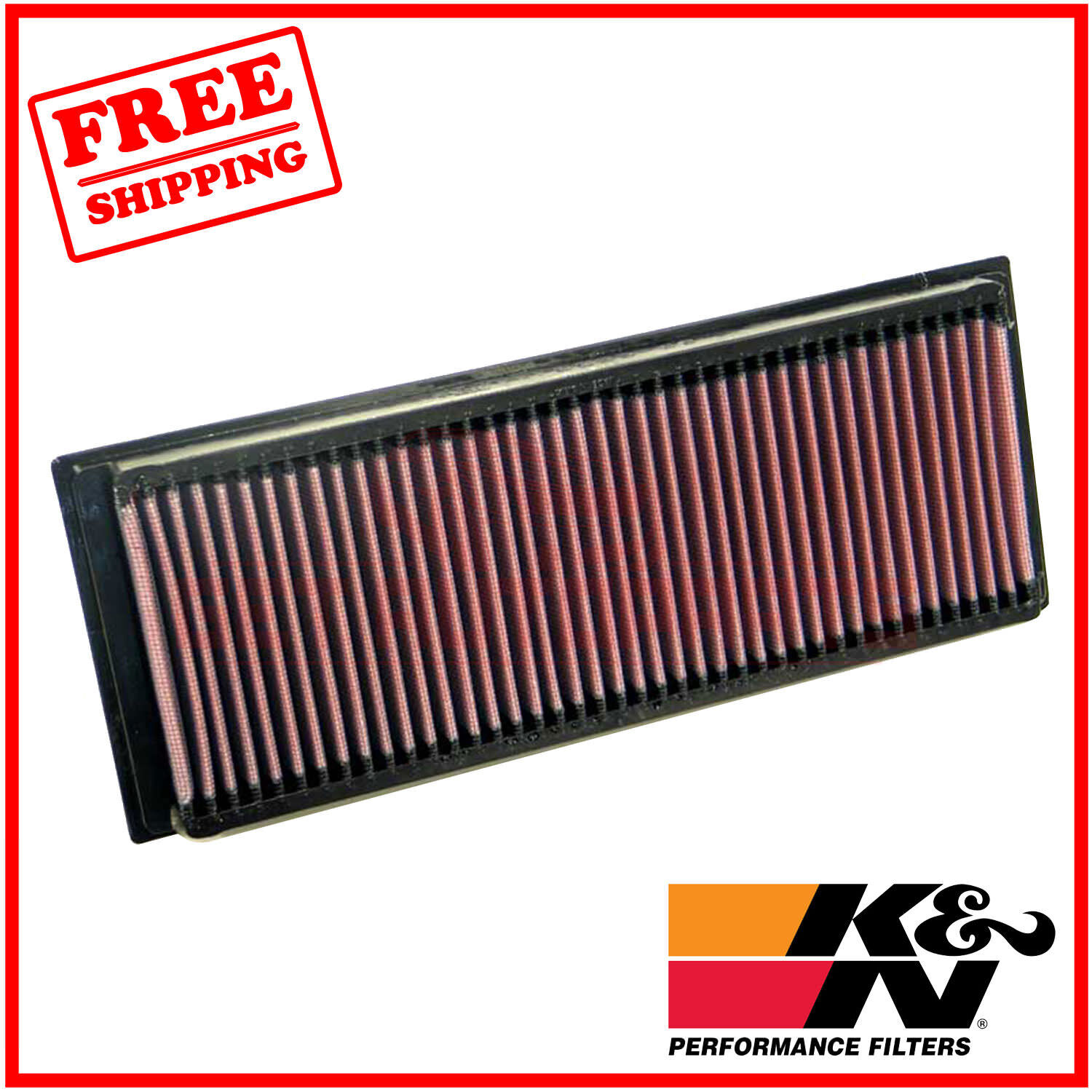 K&N Replacement Air Filter for Mercedes-Benz C32 AMG 2002-2004