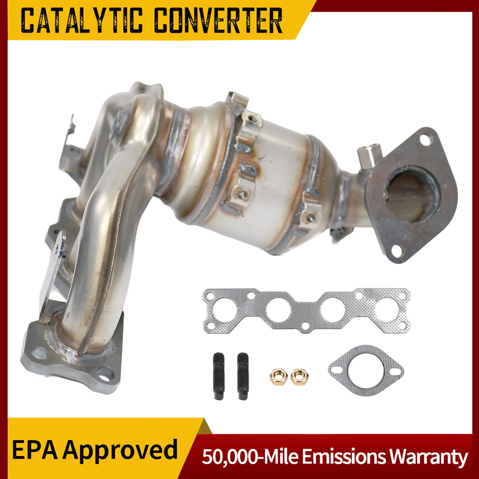 Exhaust Catalytic Converters for 2009-2015 Hyundai Sonata Kia Optima Forte 2.4L