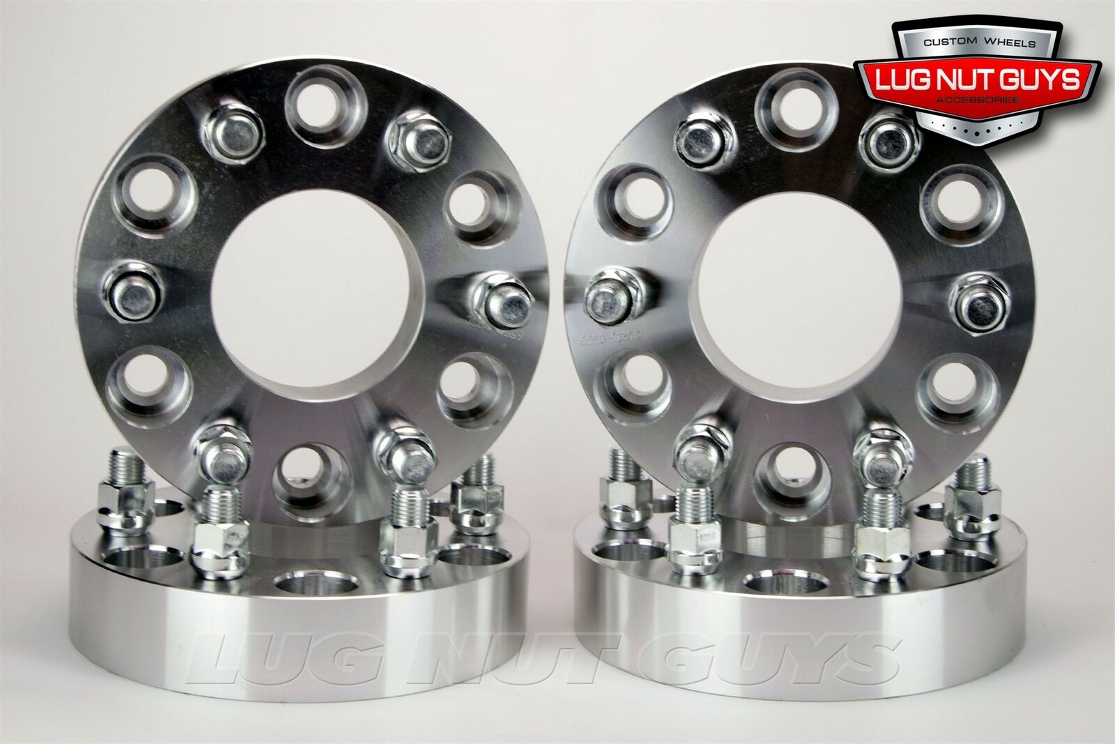 4 Wheel Spacers Adapters | 6x4.5 To 6x5.5 | 1.25