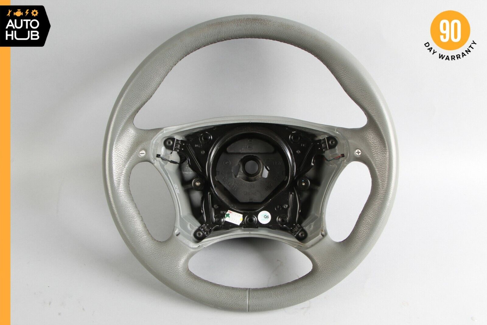 03-06 Mercedes W220 S55 S65 AMG Sport Steering Wheel w/ Paddle Shifters OEM